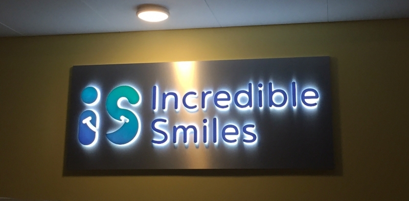 LED reception sign