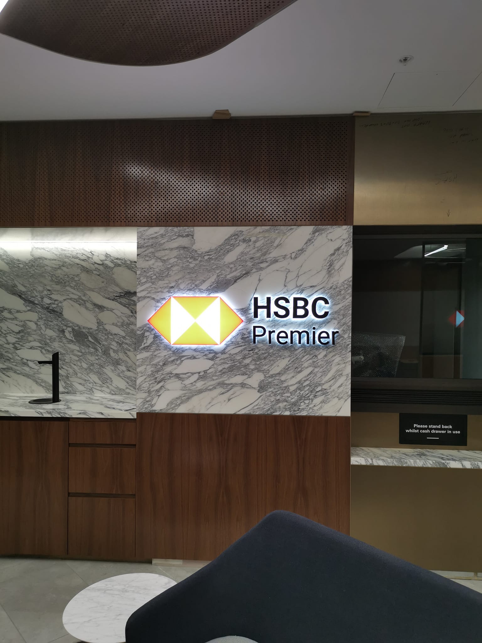 3D Fabricated Logo - Reception Signage
