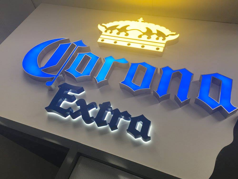 3D Illuminated Letters - Fabricated LED Letters