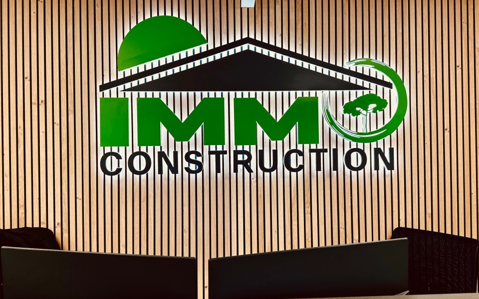 3D Illuminated Signage for Reception