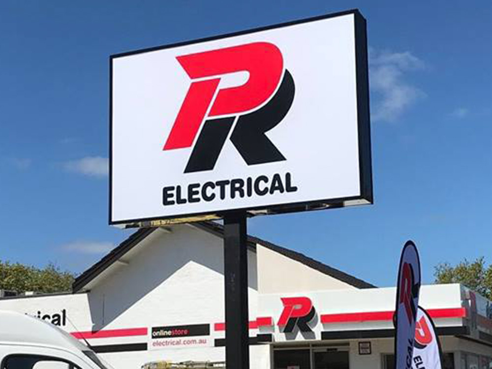 Lightbox Signage - LED Pylon Sign