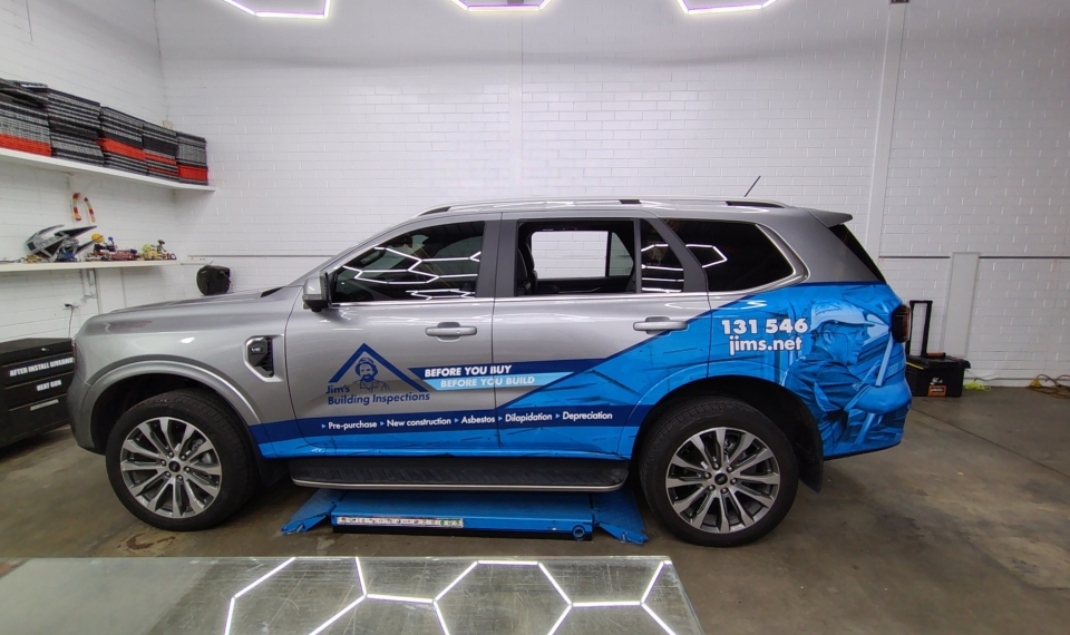 Half Car Wrap for Business