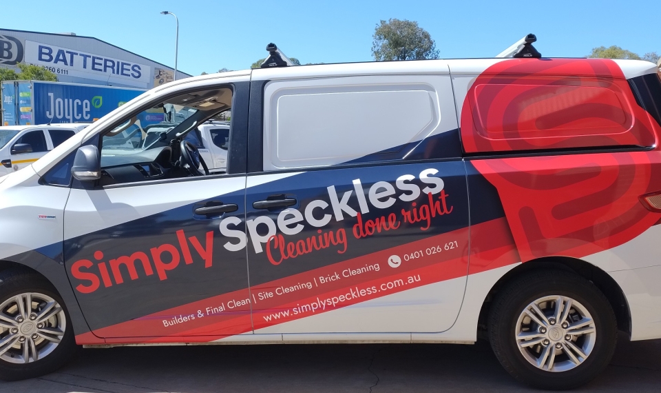 Half Vinyl Wrap for Van
