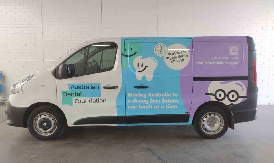 Partial Wrap for Van