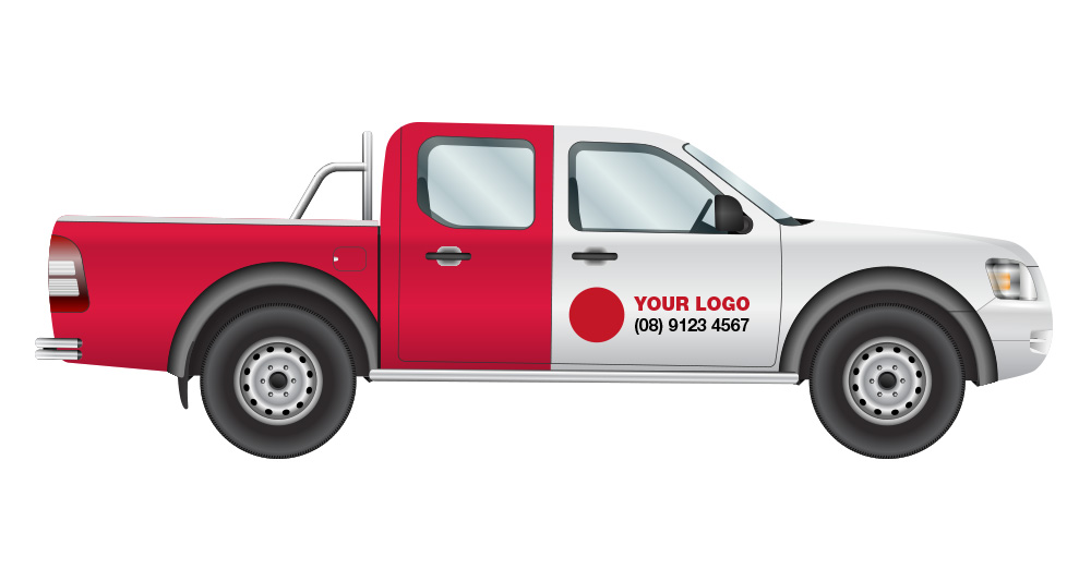 Vehicle Partial Wrap
