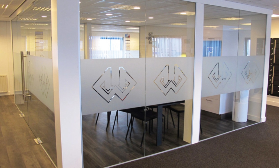 Frosted Window Partial