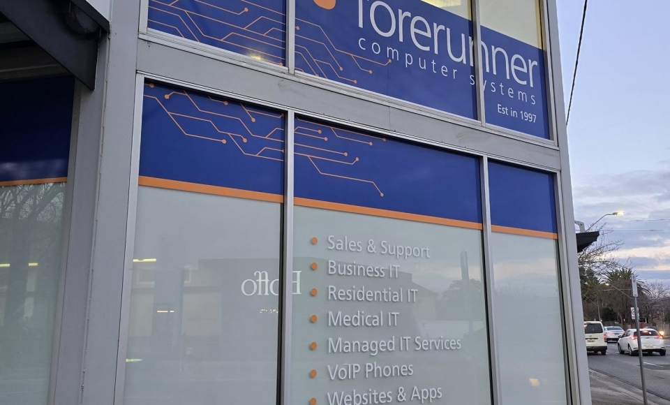 Full Window Graphic Signage