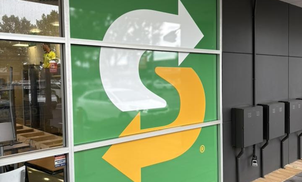 Subway Logo Window Graphic