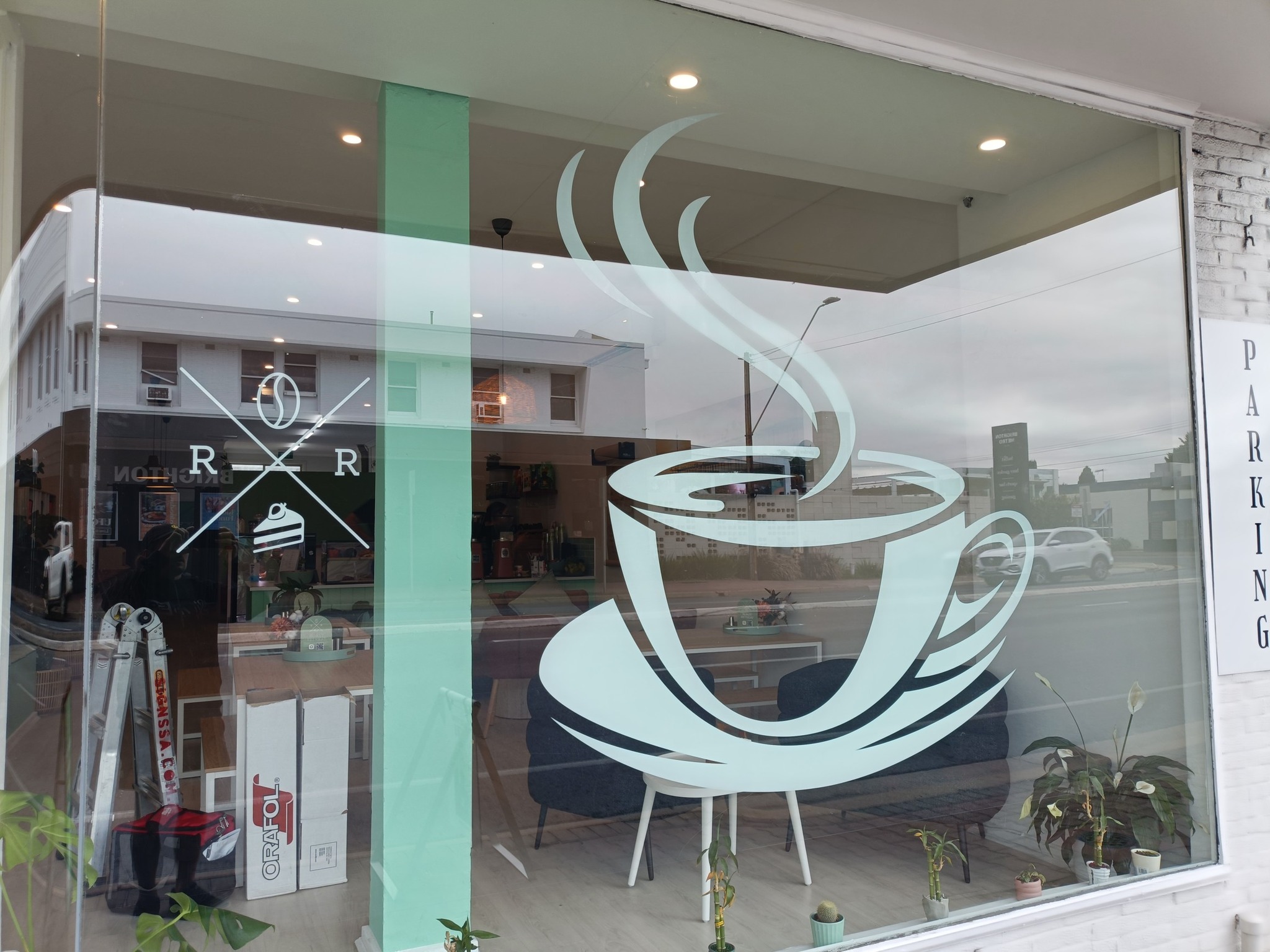 Window Decal - Café Window
