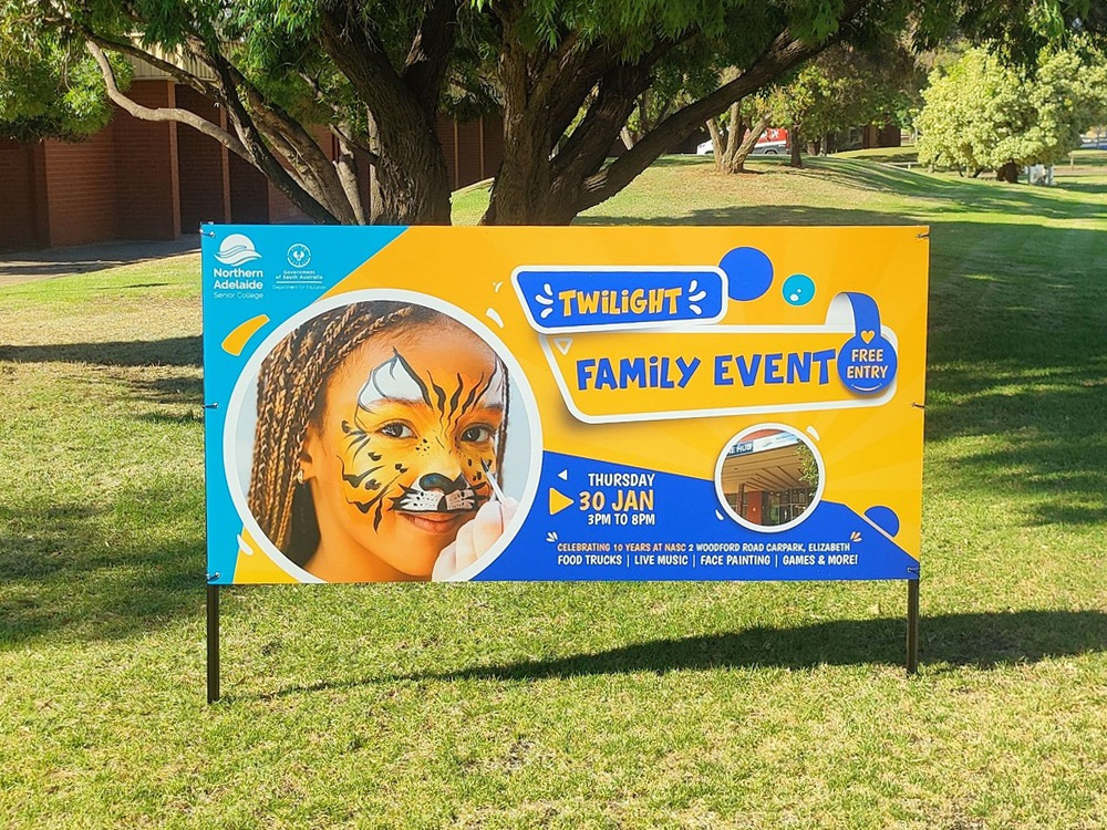 Corflute Banner